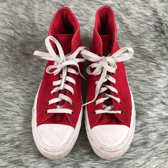 Converse Chuck Taylor All Star II Hi Red/White - Picture 4 of 14